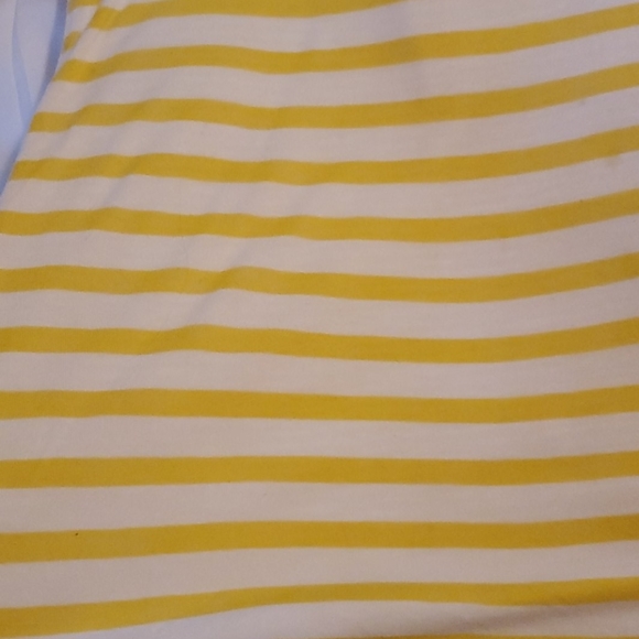 Maternity Striped Tanktop GAP Size Small Yellow - Picture 2 of 6